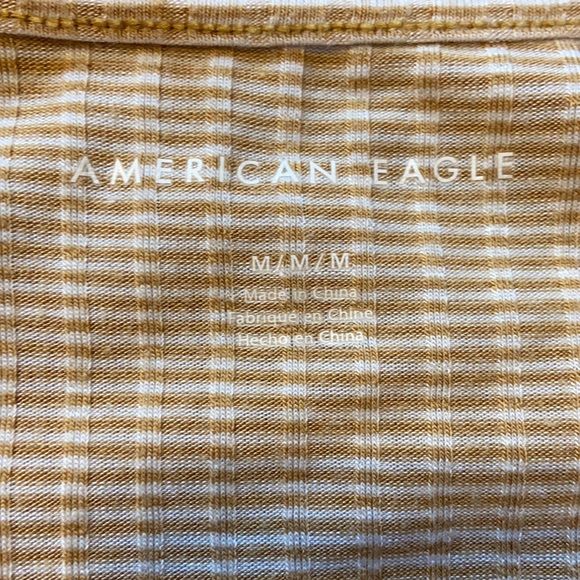 american eagle wide necked top, size M - Picture 3 of 3